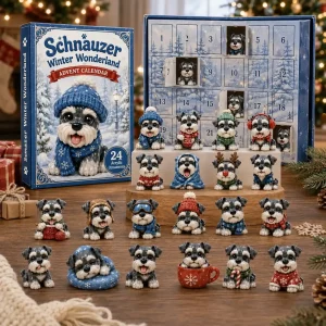  Schnauzer Winter Wonderland Advent Calendar 2026