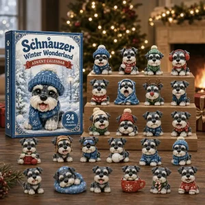  Schnauzer Winter Wonderland Advent Calendar 2026