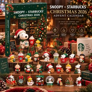 Snoopy Starbucks Christmas 2026 Advent Calendar