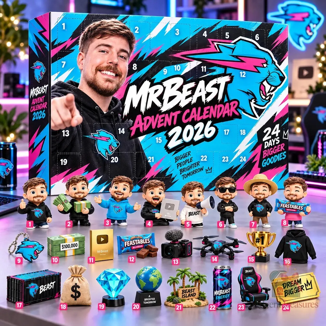 MrBeast Advent Calendar 2026 Holiday