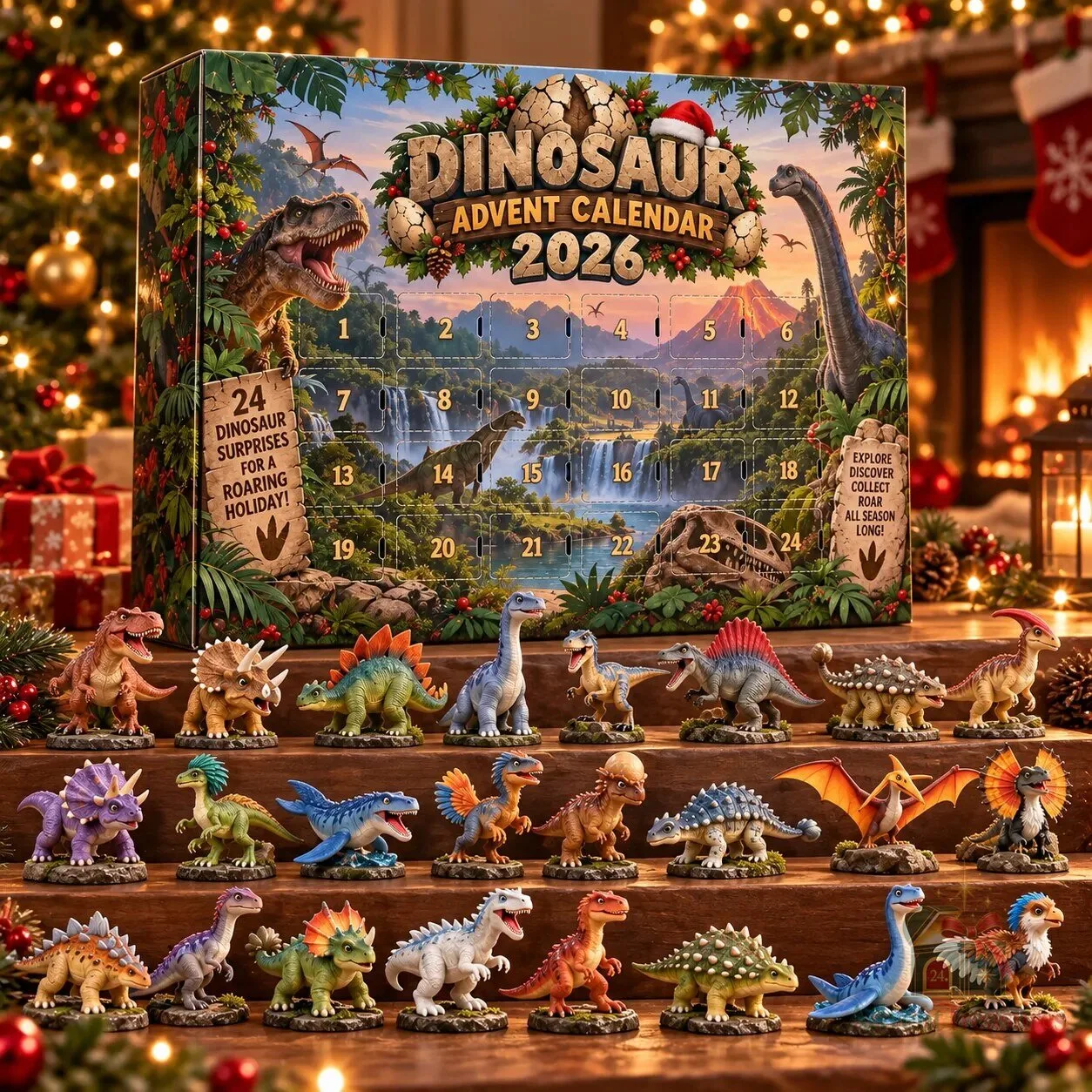 Dinosaur Advent Calendar 2026 Christmas Gift 9 Dinosaur Advent Calendar 2026 Christmas Gift