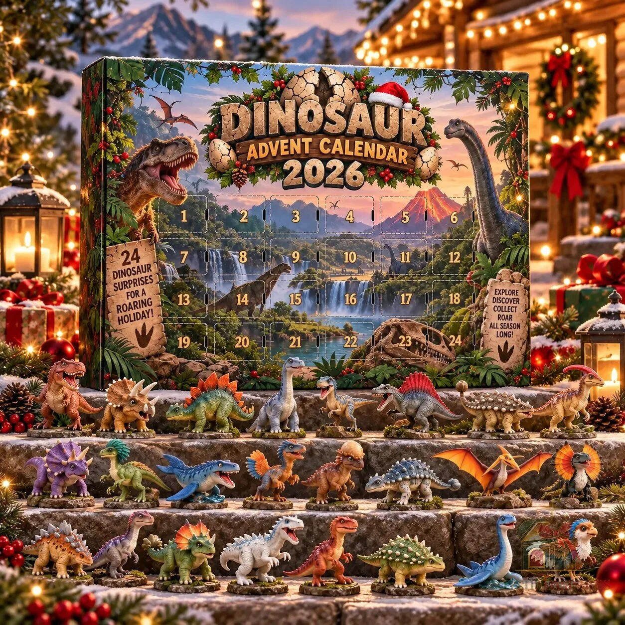 Dinosaur Advent Calendar 2026 Christmas Gift 10 Dinosaur Advent Calendar 2026 Christmas Gift