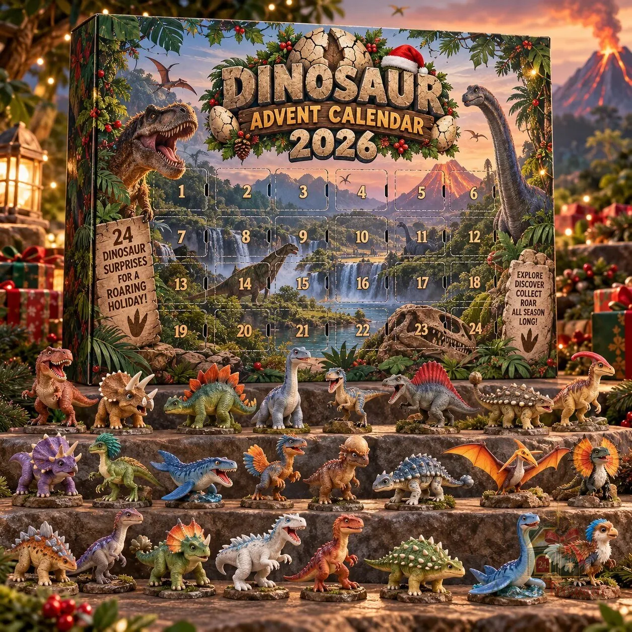 Dinosaur Advent Calendar 2026 Christmas Gift 11 Dinosaur Advent Calendar 2026 Christmas Gift