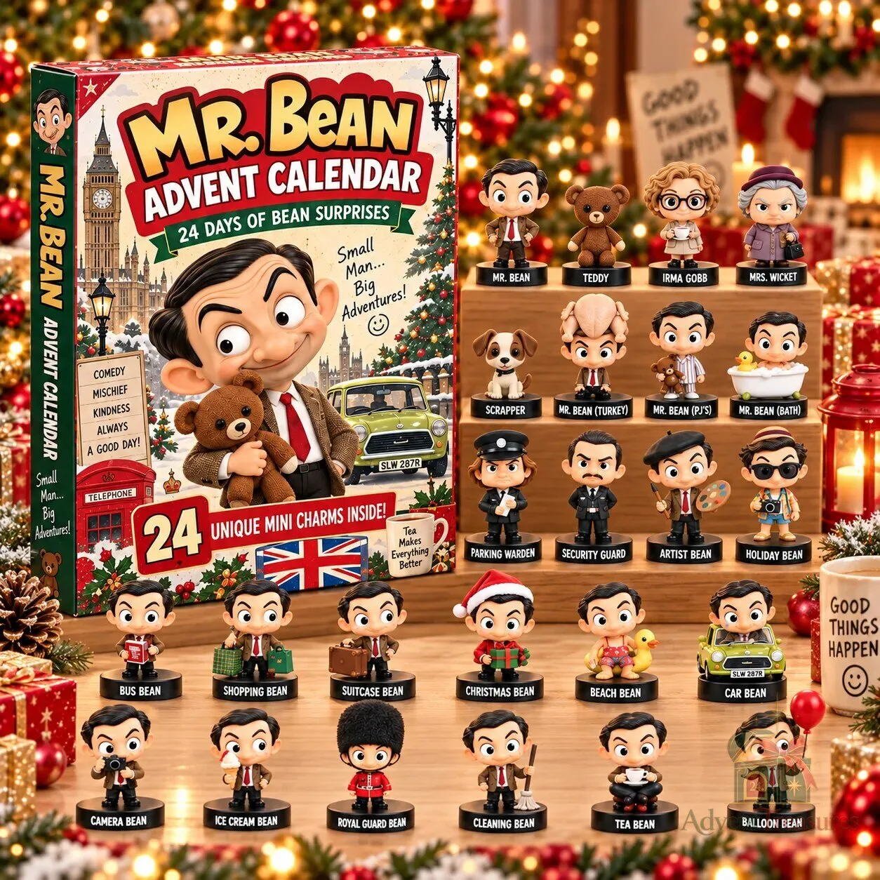 Mr. Bean Advent Calendar 2026 Christmas Gift 9 Mr. Bean Advent Calendar 2026 Christmas Gift