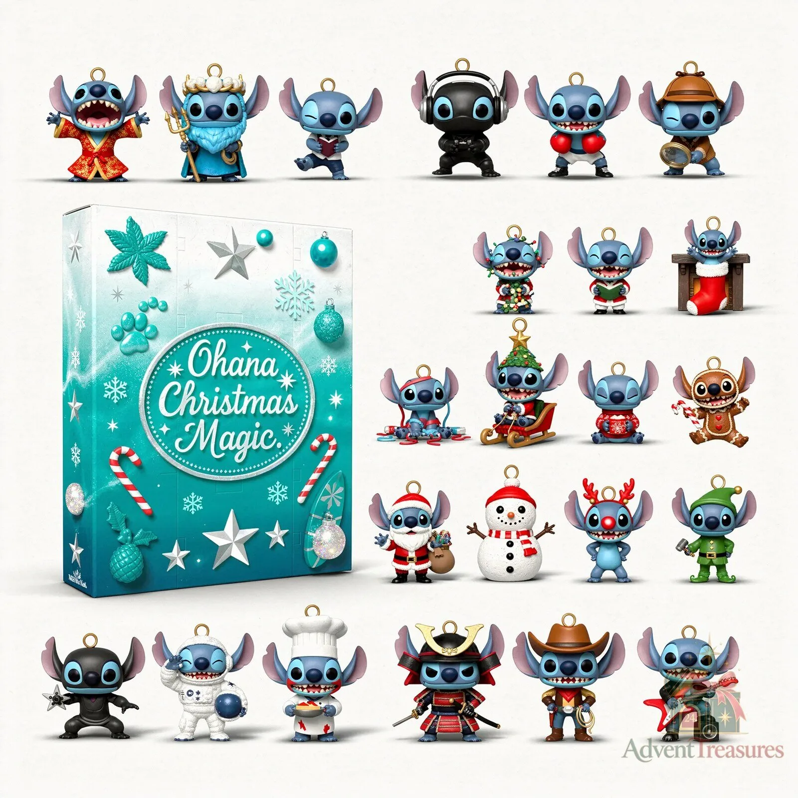 Stitch Ohana Christmas Magic Advent Calendar 9 Stitch Ohana Christmas Magic Advent Calendar