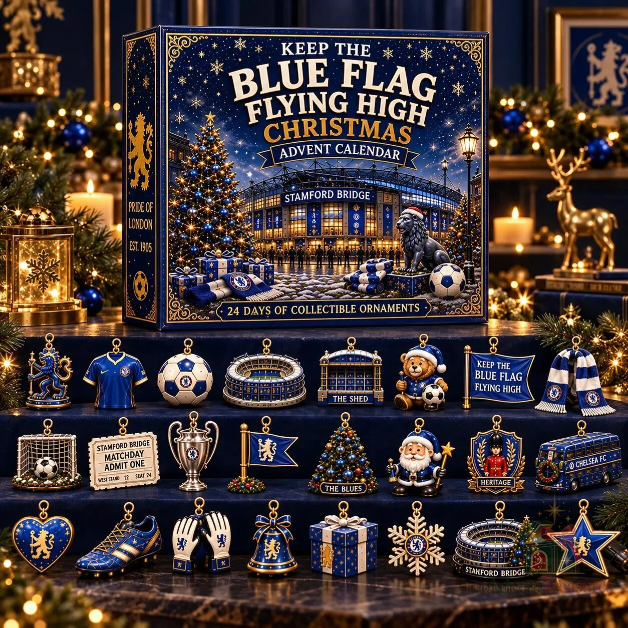 Chelsea F.C. Keep The Blue Flag Flying High Advent Calendar 2026