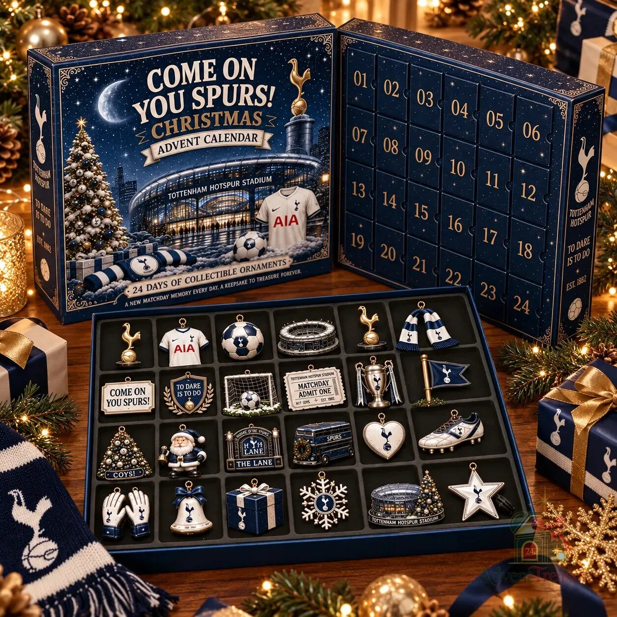 Come On You Spurs Tottenham Advent Calendar 2026