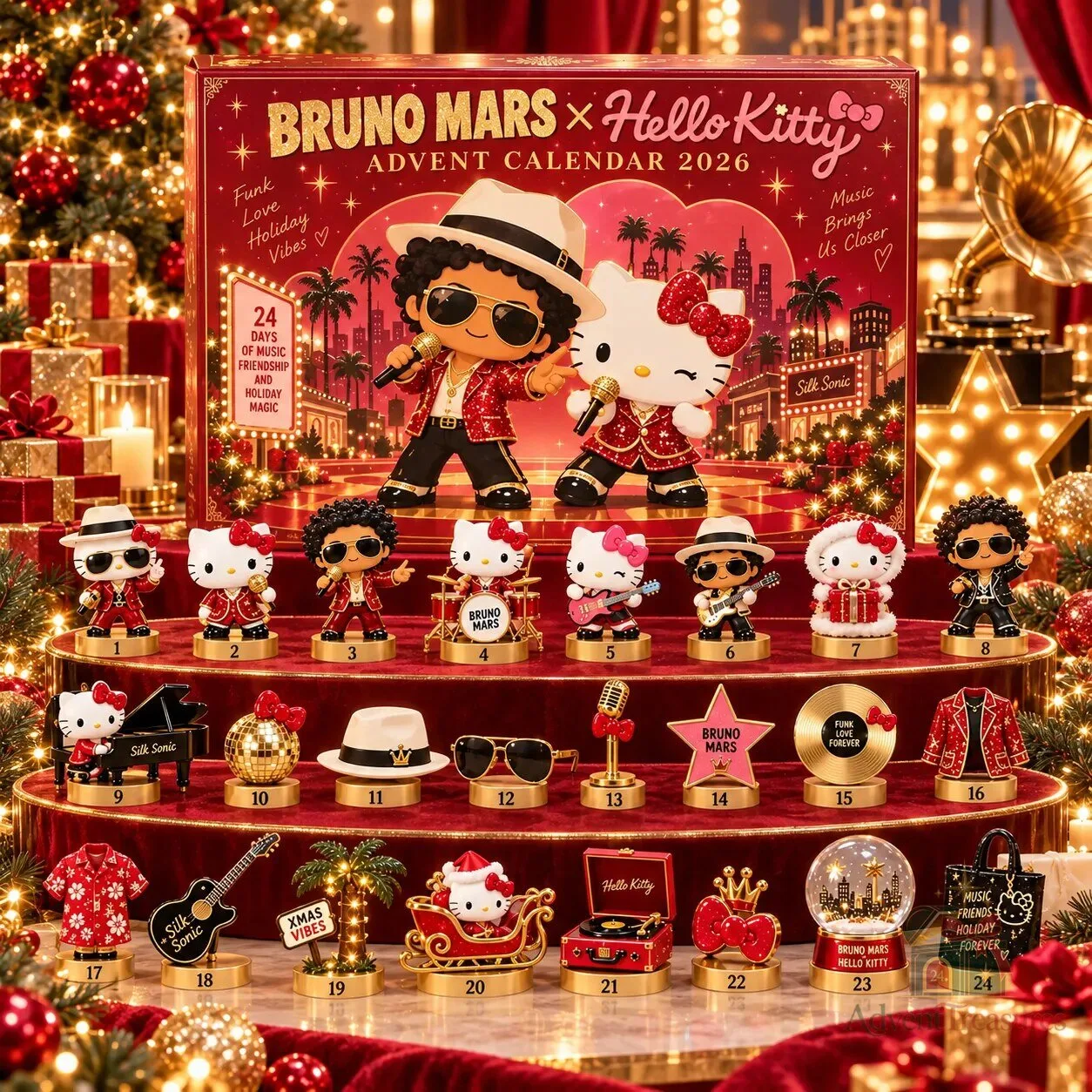 Bruno Mars x Hello Kitty Advent Calendar 2026