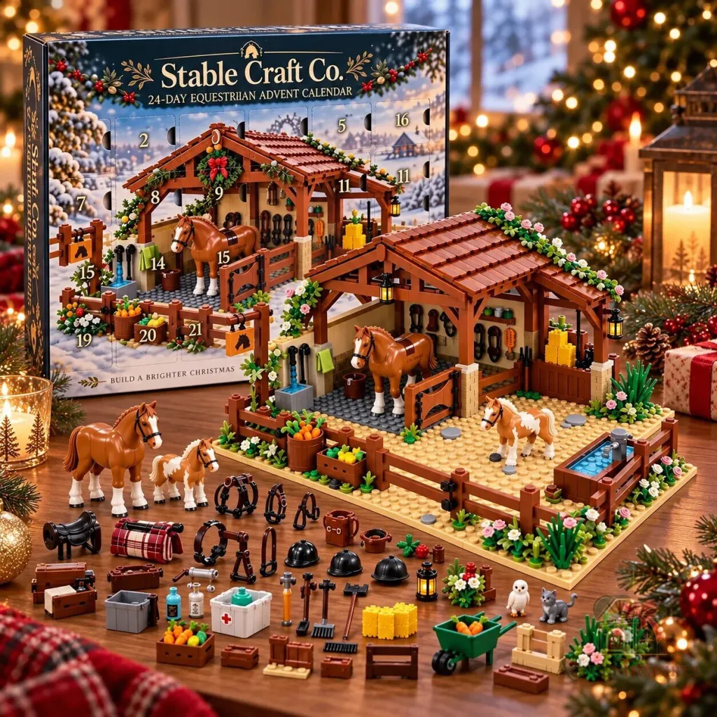 Stable Craft Co. Horse Building Advent Calendar 2026 Stable Craft Co. Horse Building Advent Calendar 2026