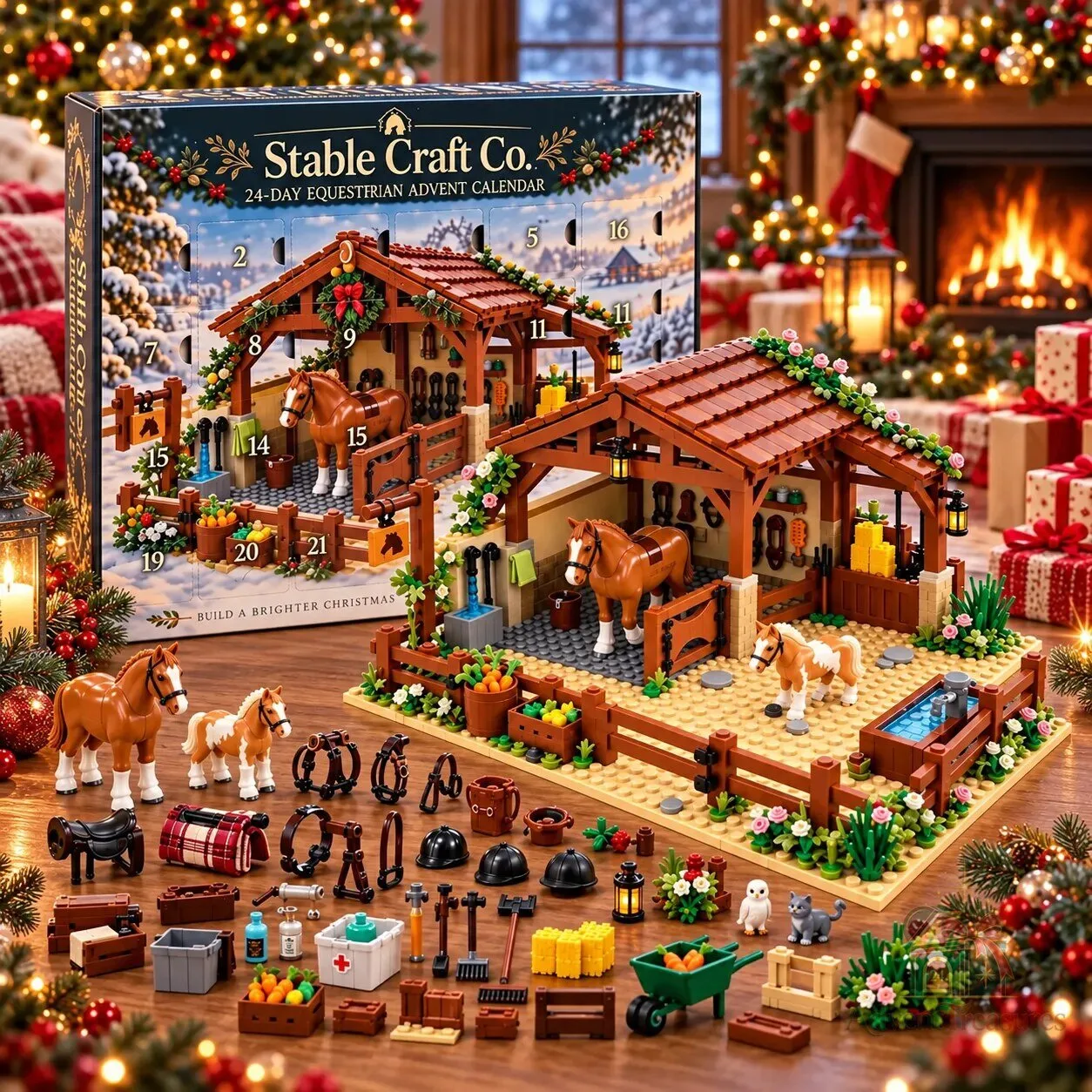 Stable Craft Co. Horse Building Advent Calendar 2026 10 Stable Craft Co. Horse Building Advent Calendar 2026