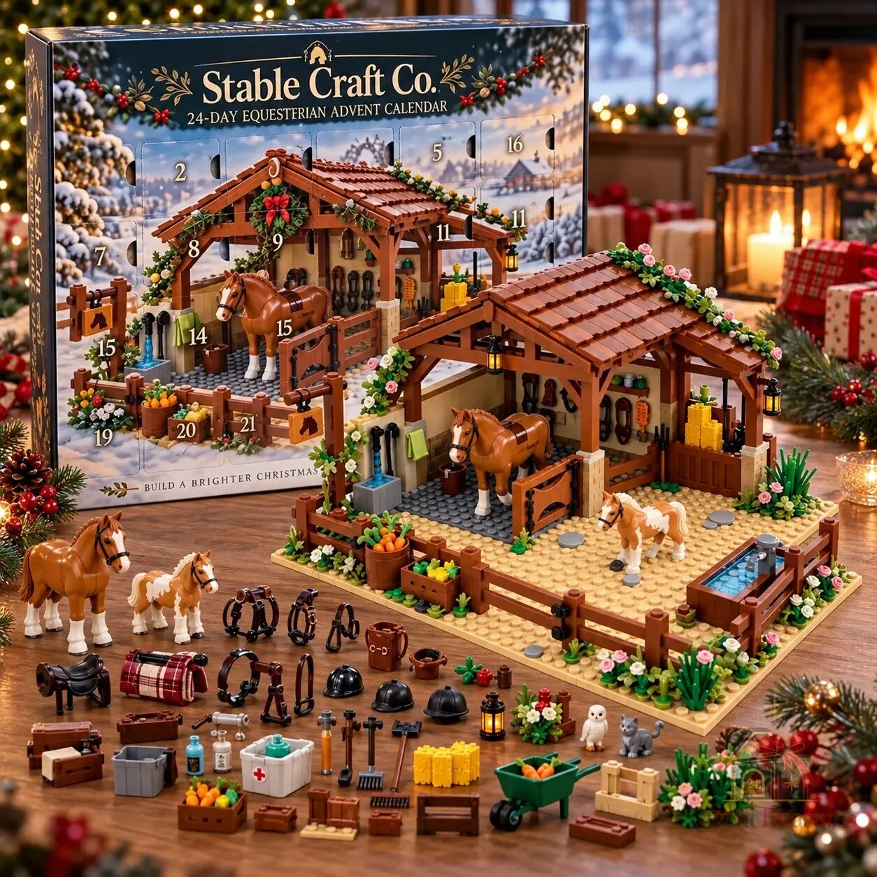 Stable Craft Co. Horse Building Advent Calendar 2026 11 Stable Craft Co. Horse Building Advent Calendar 2026